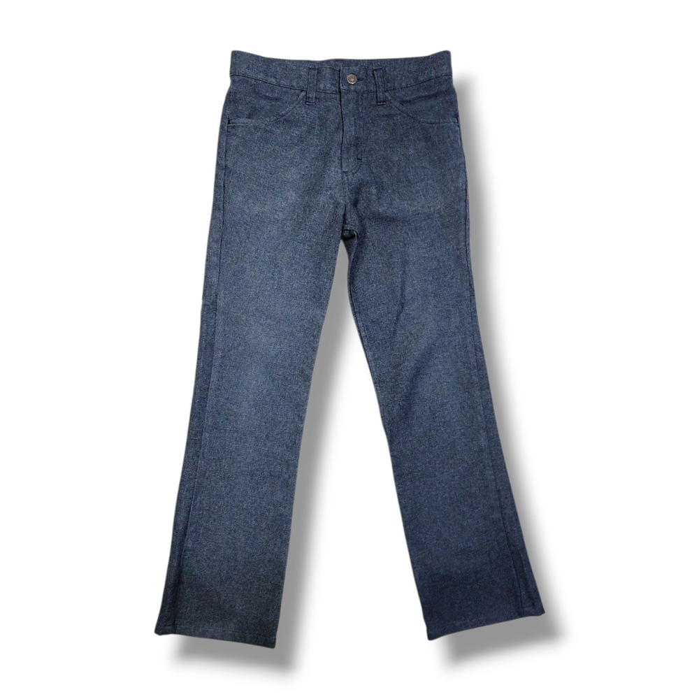 Vintage Ranger Jeans‎ Gray Polyester Western Dress Pants Men's 30x29